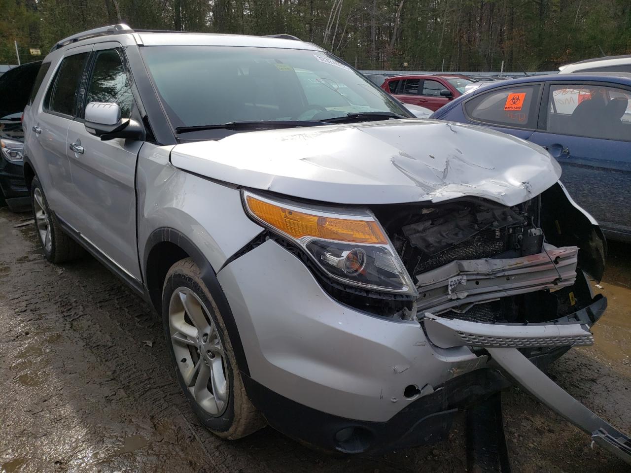FORD EXPLORER L 2015 with VIN 1FM5K8F85FGC06938 - Photo from auction