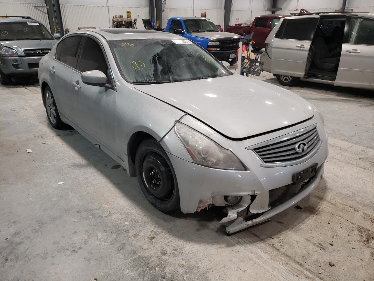 INFINITI G37 2013 with VIN JN1CV6AR7DM760068 - Photo from auction