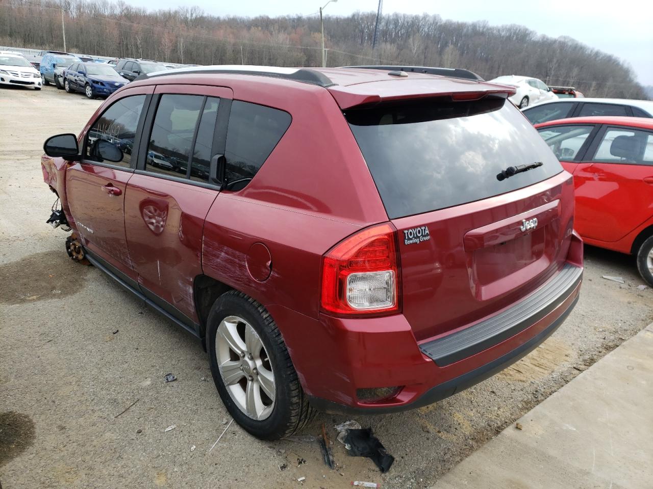 Photo 3 from auction – 2012 JEEP COMPASS SP with VIN 1C4NJDBB9CD621792