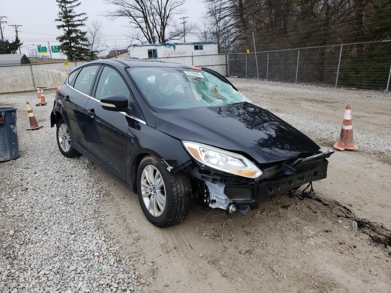 FORD FOCUS SEL 2012 с VIN 1FAHP3M28CL382539 - Фото с аукциона