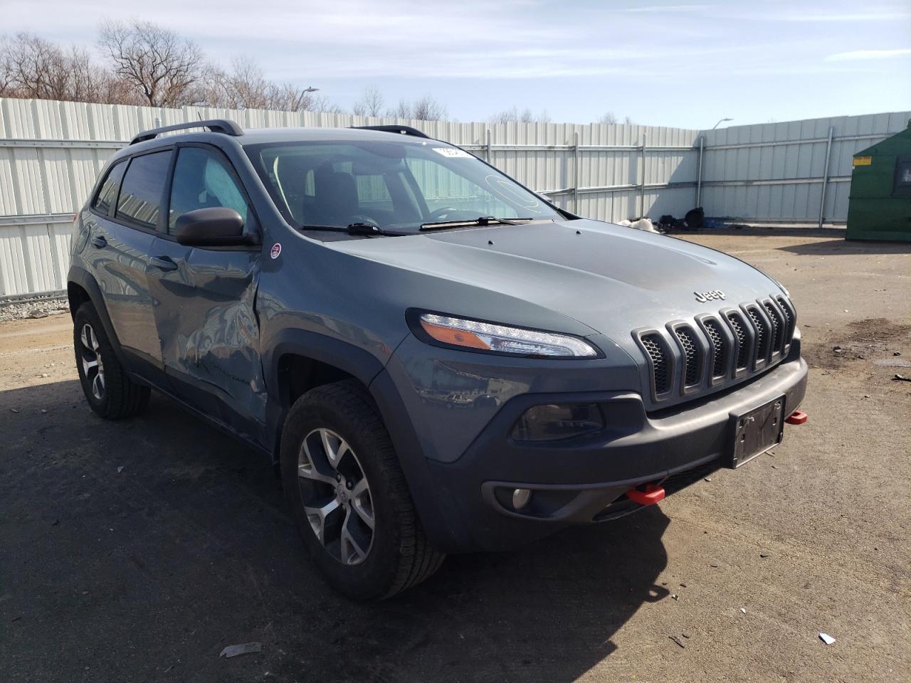 JEEP CHEROKEE 2014 with VIN 1C4PJMBB8EW152873 - Photo from auction