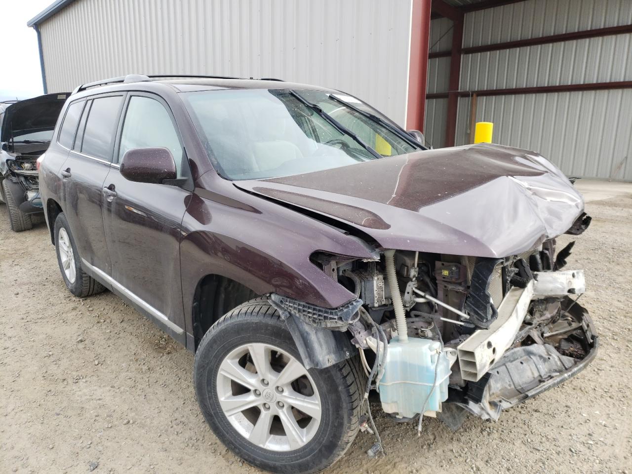 TOYOTA HIGHLANDER 2011 with VIN 5TDBK3EH7BS060991 - Photo from auction