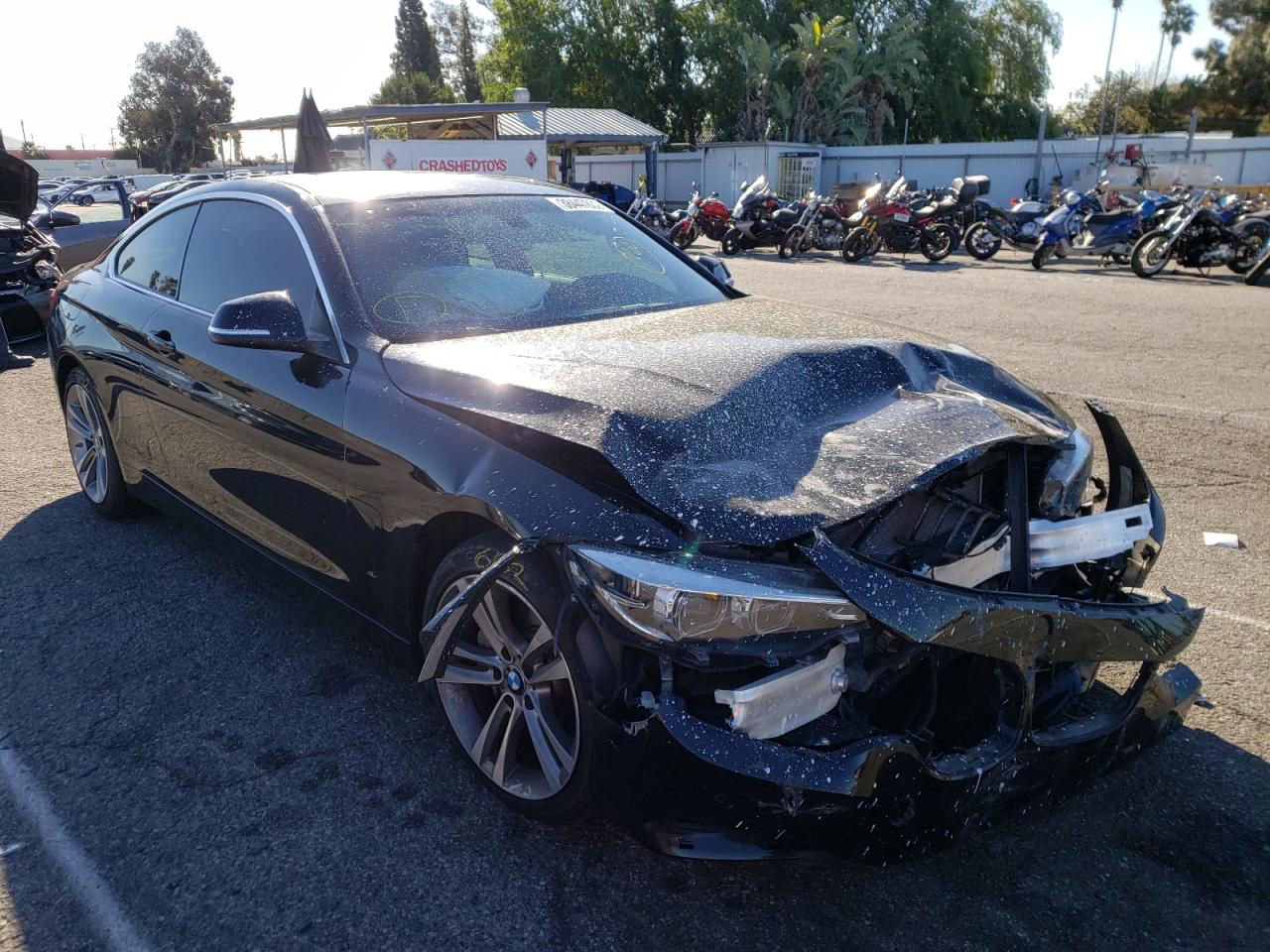 BMW 440I 2018 with VIN WBA4W7C53JAD29139 - Photo from auction