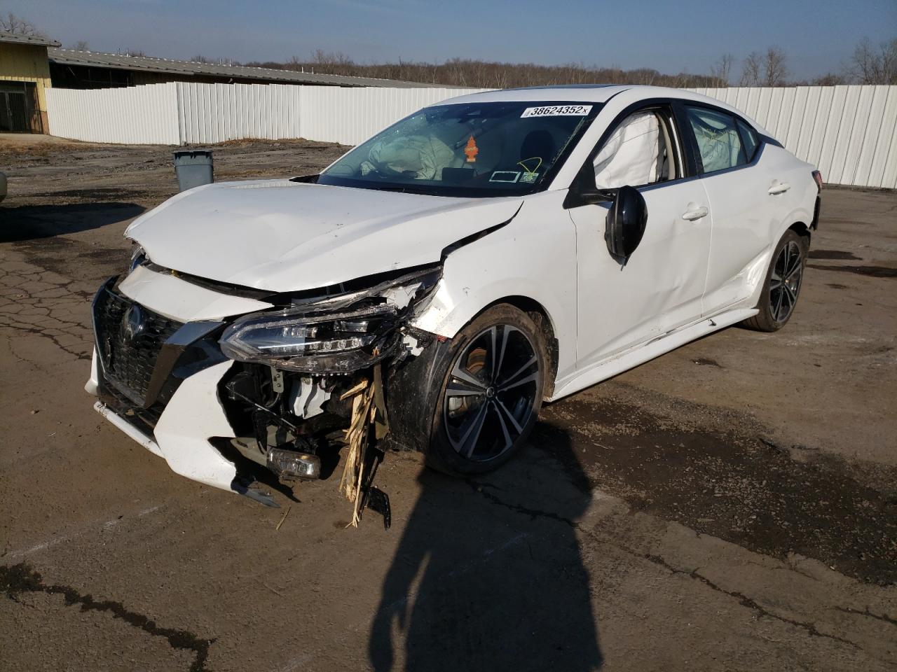 Photo 2 from auction – 2020 NISSAN SENTRA SR with VIN 3N1AB8DV2LY278723