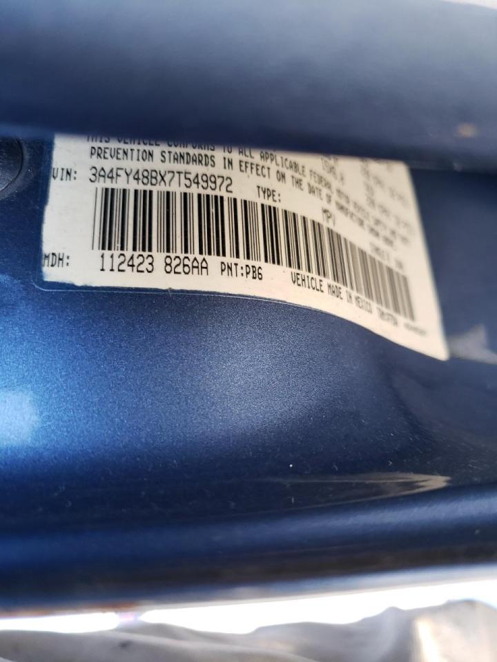 Photo 10 from auction – 2007 CHRYSLER PT CRUISER with VIN 3A4FY48BX7T549972