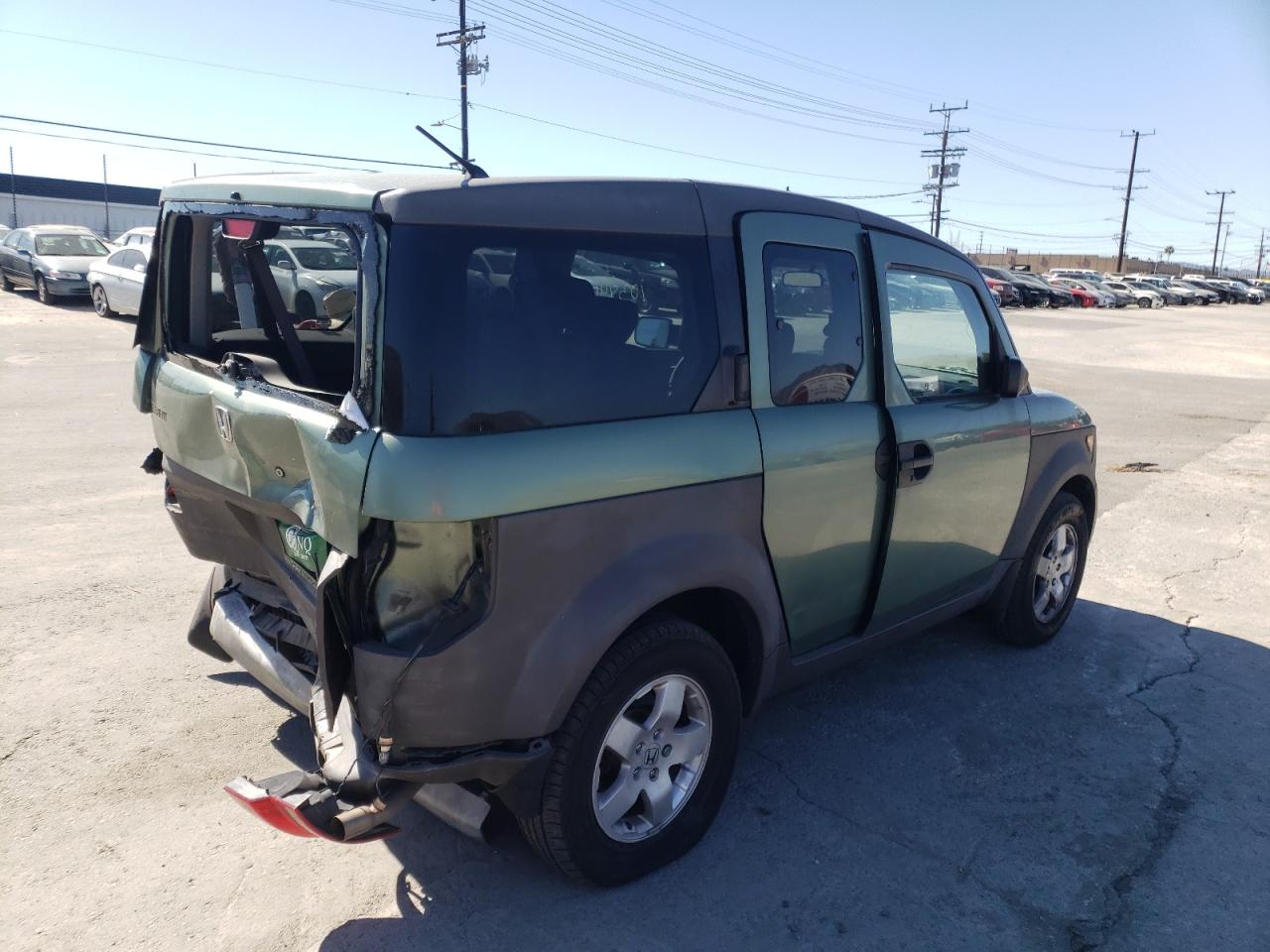 Photo 4 from auction – 2003 HONDA ELEMENT EX with VIN 5J6YH18503L013619