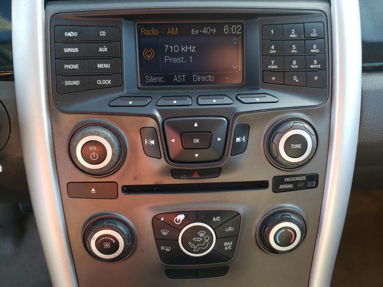 Photo 9 from auction – 2011 FORD EDGE SE with VIN 2FMDK3GC7BBB11641
