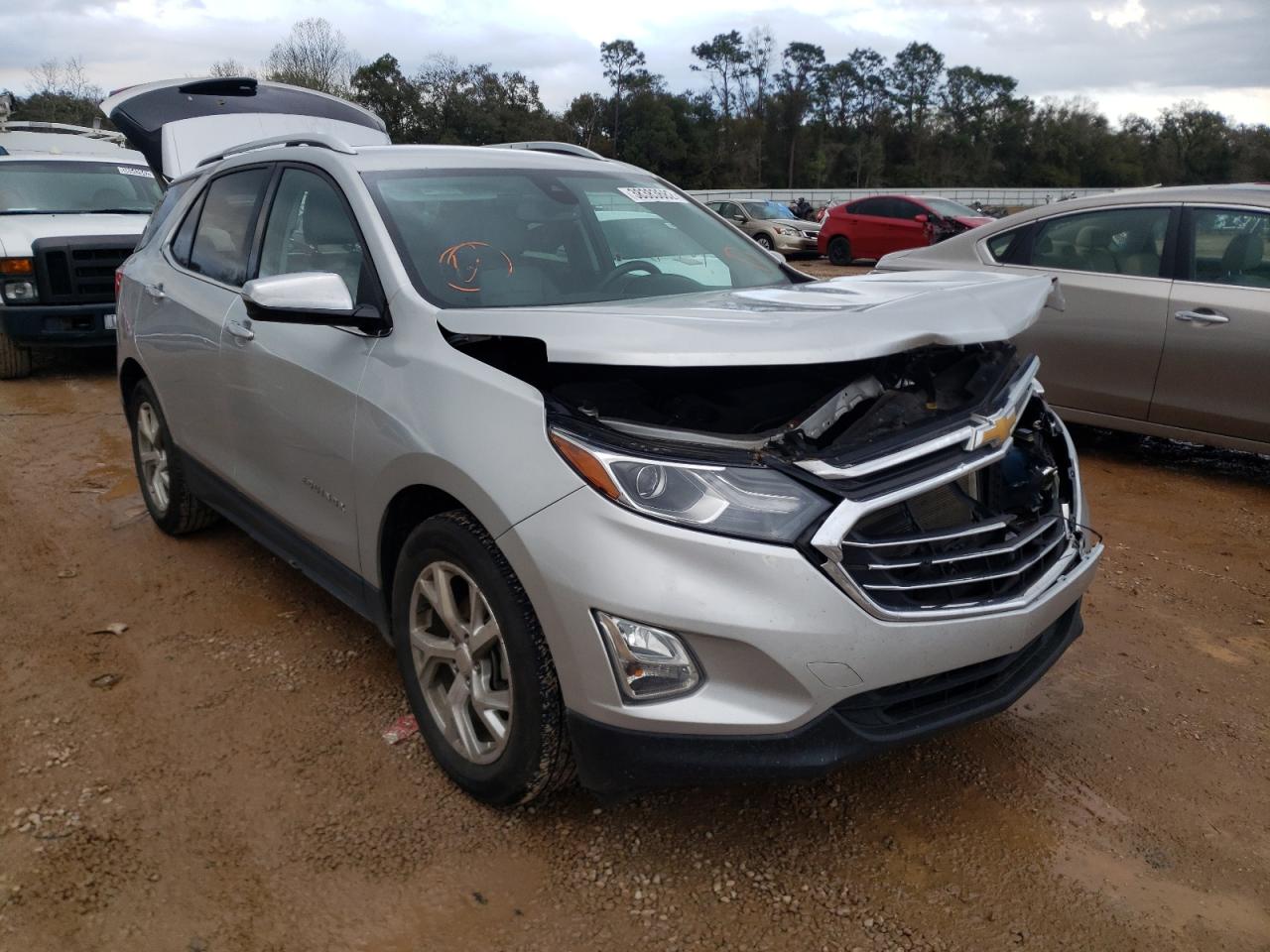 CHEVROLET EQUINOX PR 2018 with VIN 3GNAXMEVXJS549475 - Photo from auction