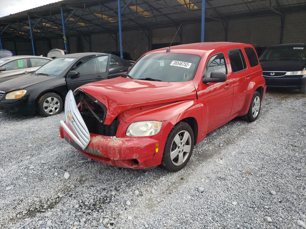 Photo 2 from auction – 2010 CHEVROLET HHR LS with VIN 3GNBAADB4AS503426