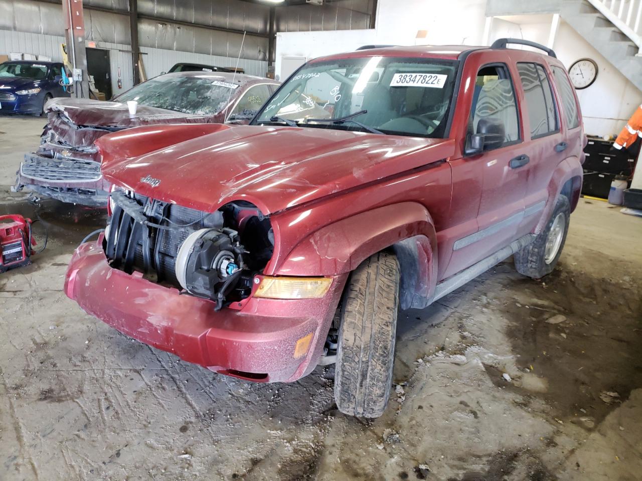 Photo 2 from auction – 2007 JEEP LIBERTY SP with VIN 1J4GK48K17W688985