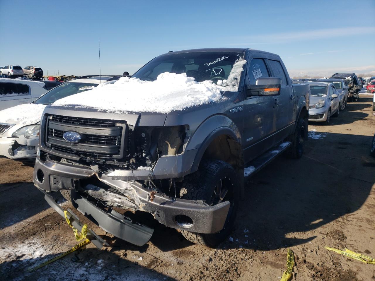 Photo 2 from auction – 2013 FORD F150 SUPER with VIN 1FTFW1ET5DKF42285