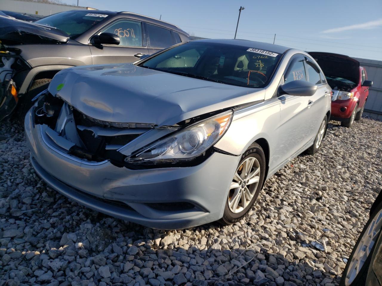 Photo 2 from auction – 2012 HYUNDAI SONATA GLS with VIN 5NPEB4AC7CH496762