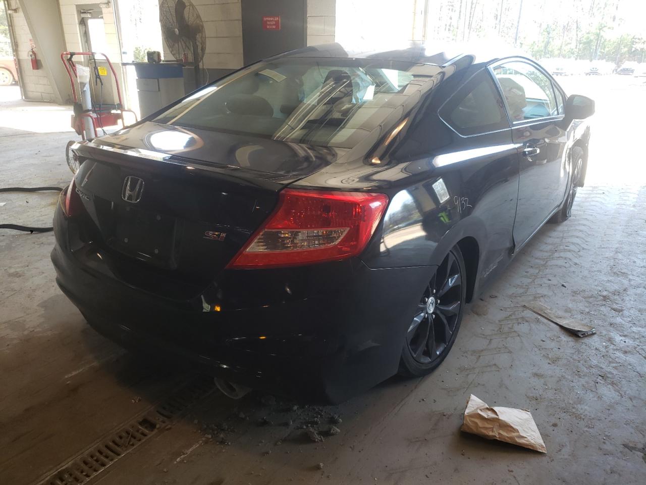 Photo 4 from auction – 2012 HONDA CIVIC SI with VIN 2HGFG4A50CH708225