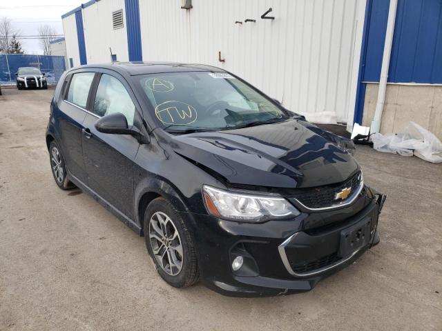 CHEVROLET SONIC LT 2017 with VIN 1G1JD6SB7H4165650 - Photo from auction