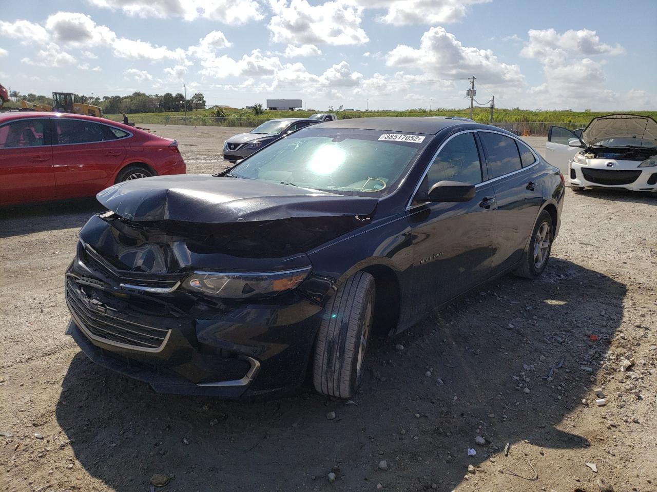 Photo 2 from auction – 2017 CHEVROLET MALIBU LS with VIN 1G1ZB5ST1HF219959