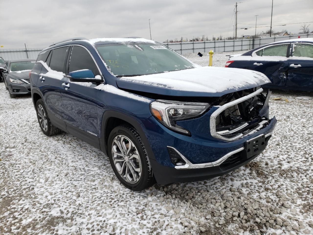 GMC TERRAIN SL 2021 with VIN 3GKALPEV8ML344505 - Photo from auction