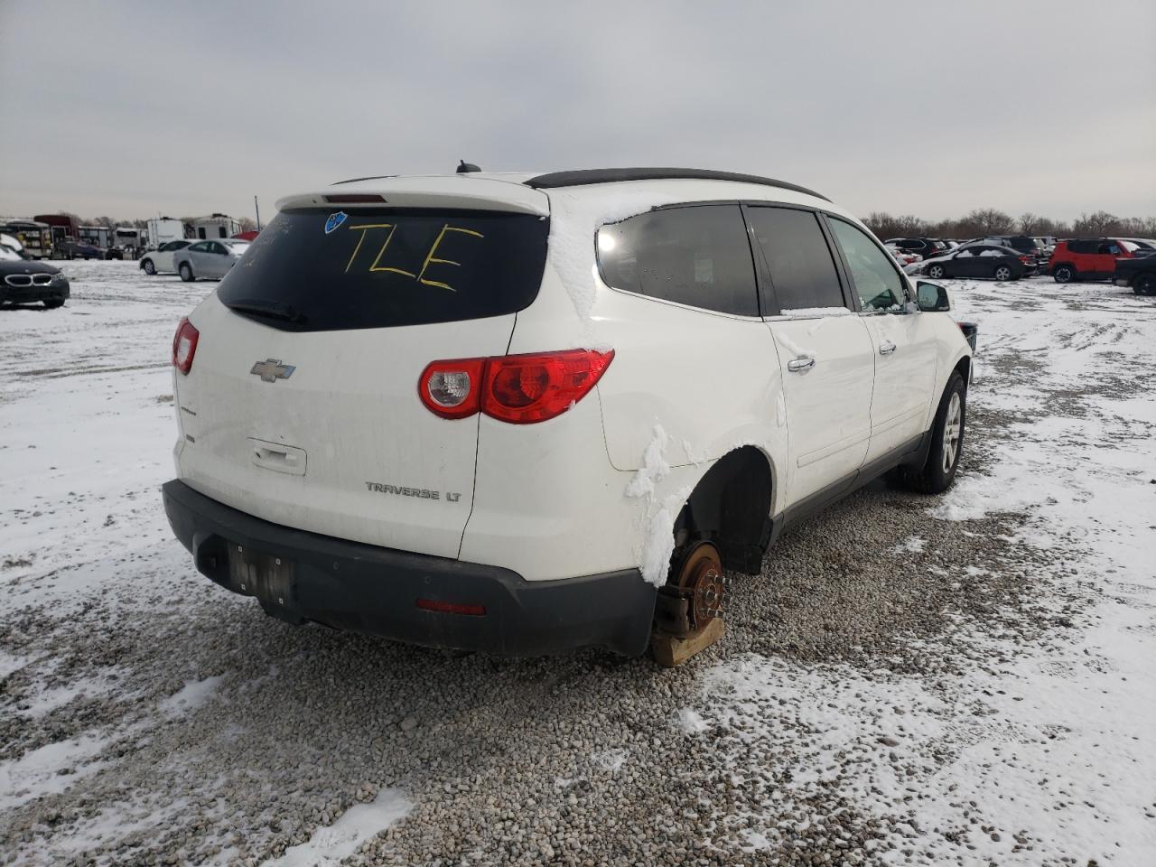 Photo 4 from auction – 2011 CHEVROLET TRAVERSE L with VIN 1GNKVJED4BJ361439