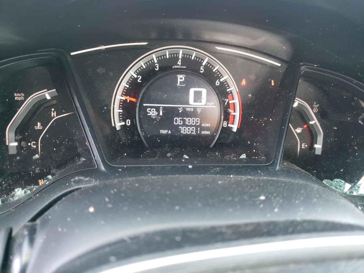 Photo 8 from auction – 2017 HONDA CIVIC LX with VIN 2HGFC2F53HH527376
