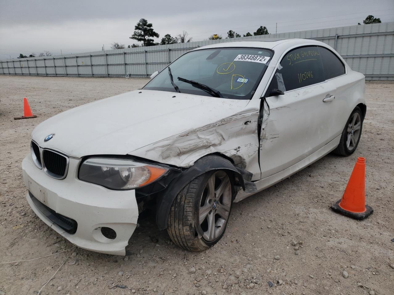 Photo 2 from auction – 2013 BMW 128 I with VIN WBAUP9C54DVS95358