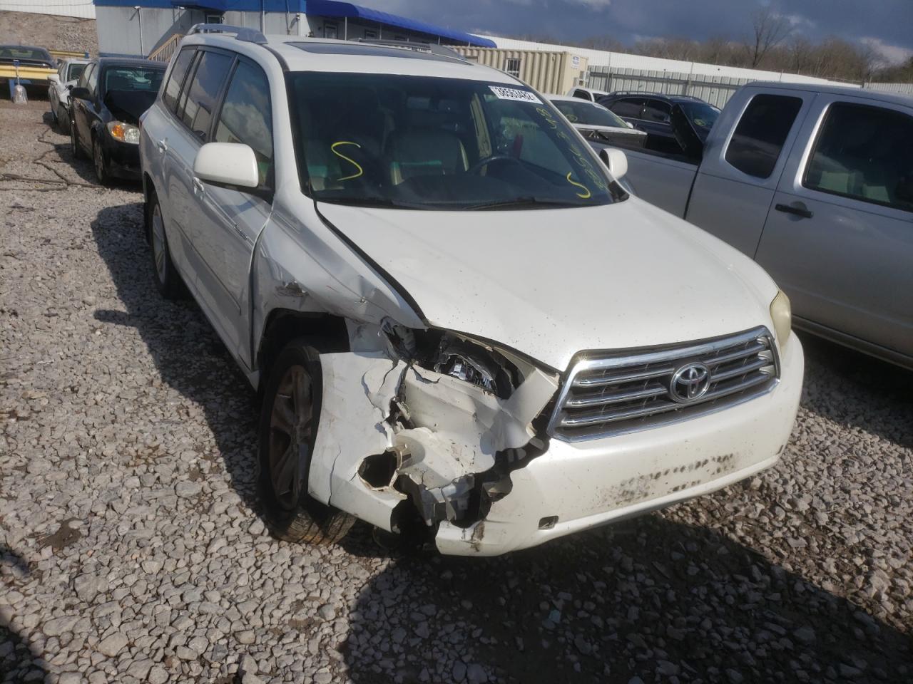 TOYOTA HIGHLANDER 2008 with VIN JTEDS42A282060138 - Photo from auction
