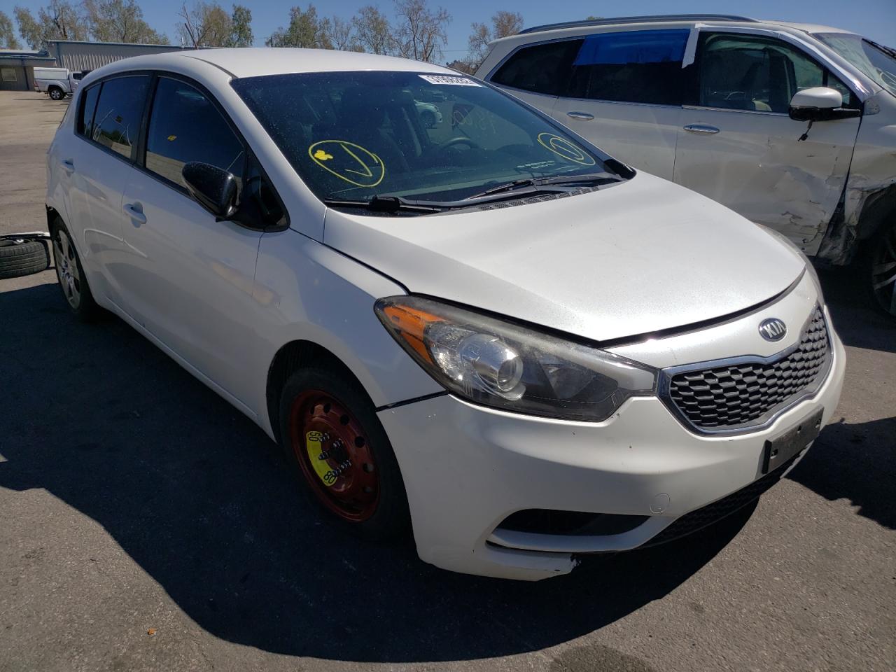 KIA FORTE LX 2016 with VIN KNAFK5A88G5600930 - Photo from auction