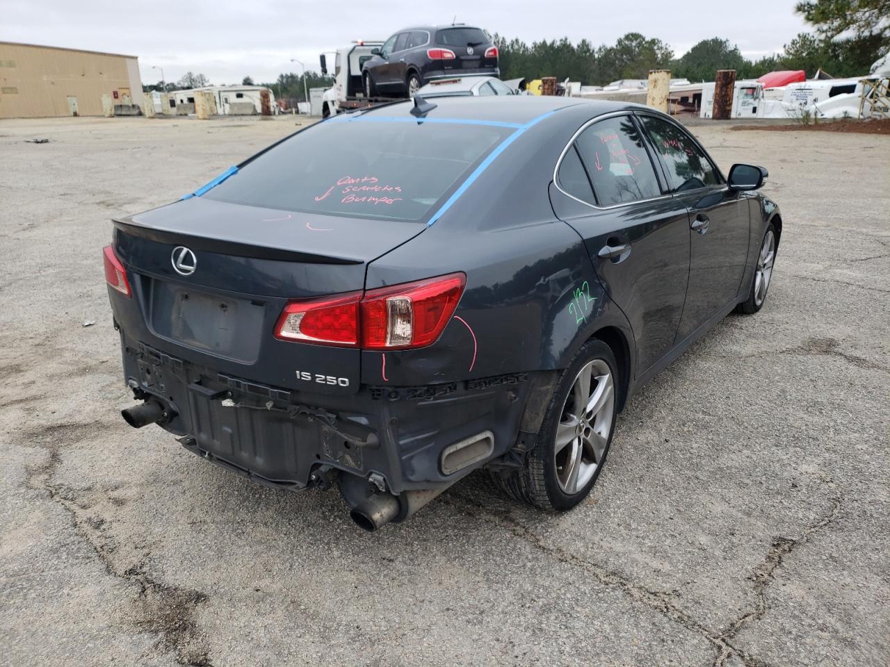 Photo 4 from auction – 2011 LEXUS IS 250 with VIN JTHBF5C26B5144822