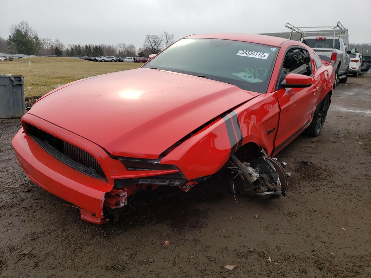 Photo 2 from auction – 2014 FORD MUSTANG with VIN 1ZVBP8AM8E5209840