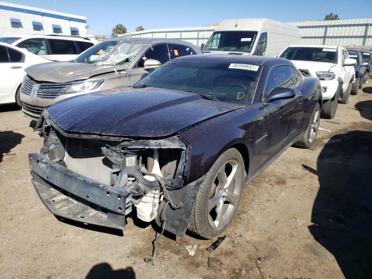 Photo 2 from auction – 2013 CHEVROLET CAMARO LT with VIN 2G1FC1E32D9187448