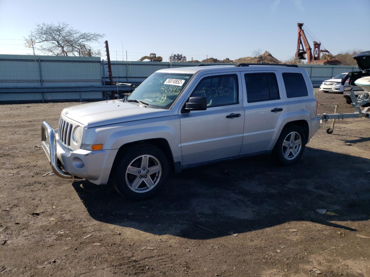 Photo 2 from auction – 2008 JEEP PATRIOT SP with VIN 1J8FF28WX8D516845