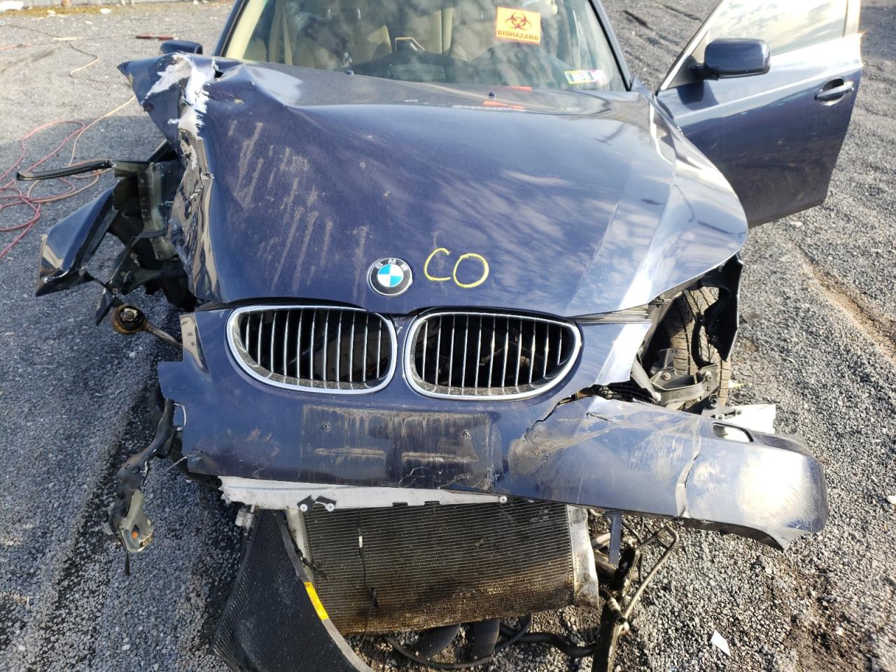 Photo 7 from auction – 2007 BMW 525 I with VIN WBANE53557CK92035