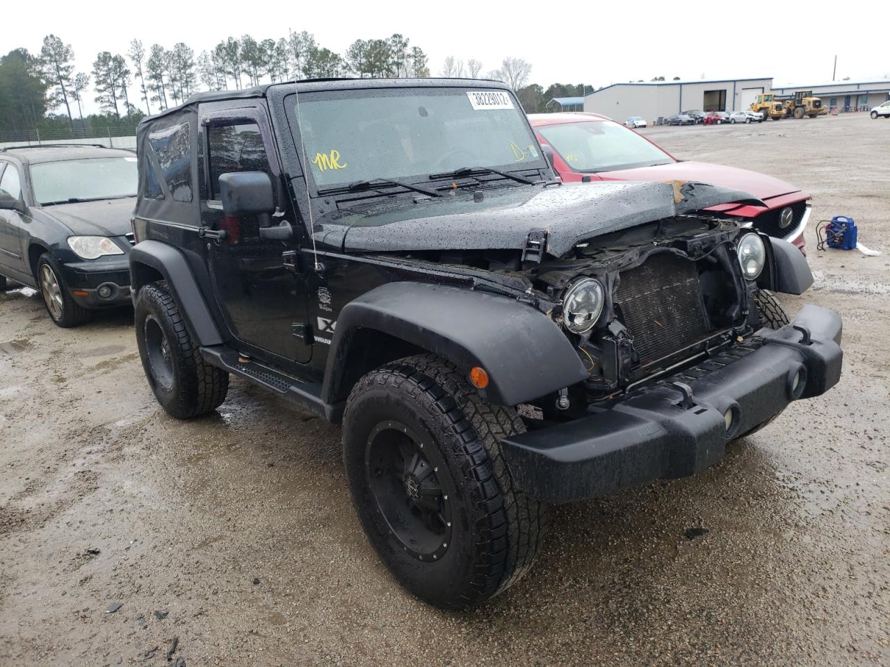 Photo 1 from auction – 2008 JEEP WRANGLER X with VIN 1J4FA24188L638135