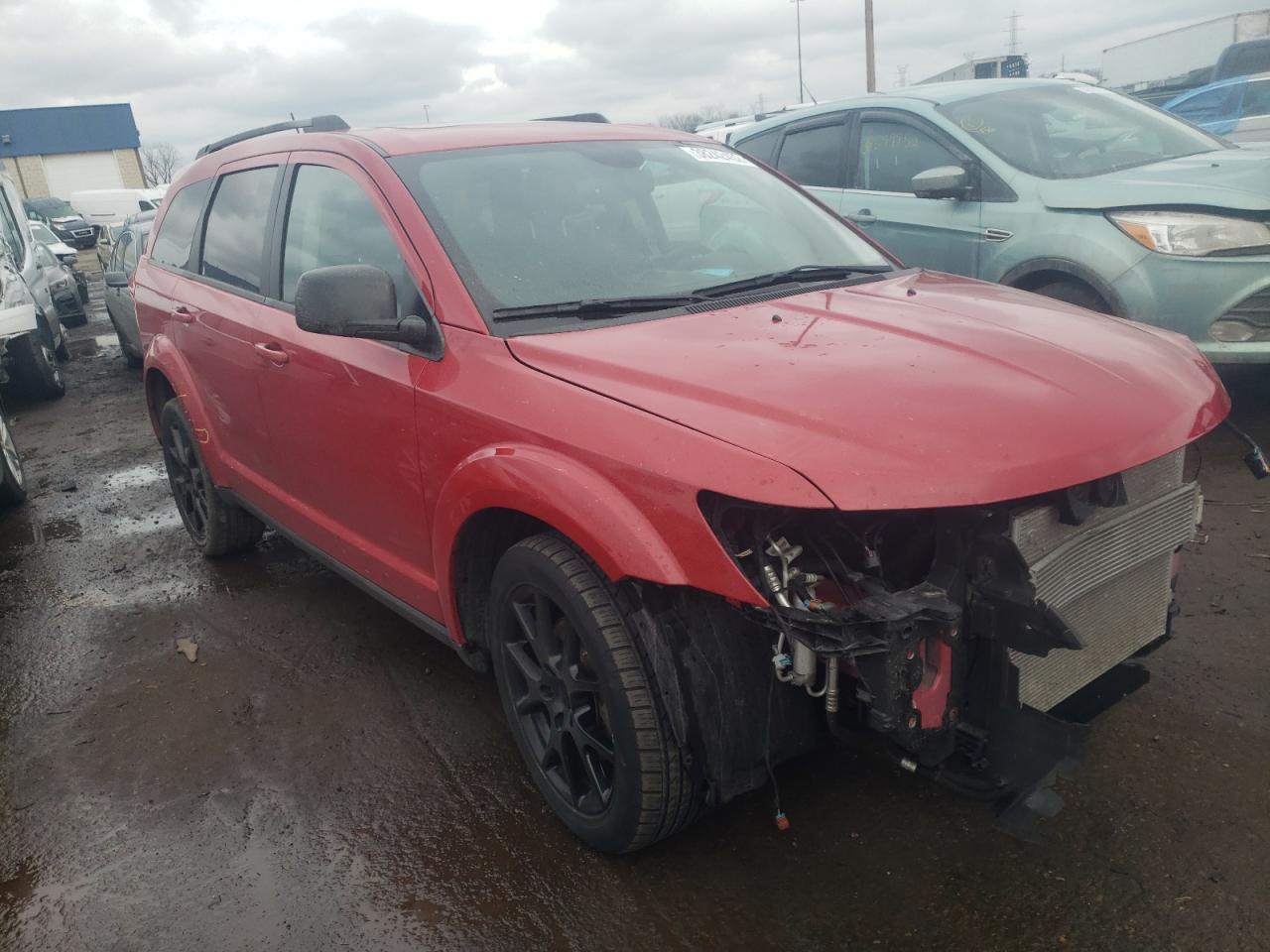 DODGE JOURNEY GT 2017 with VIN 3C4PDDEG5HT608644 - Photo from auction