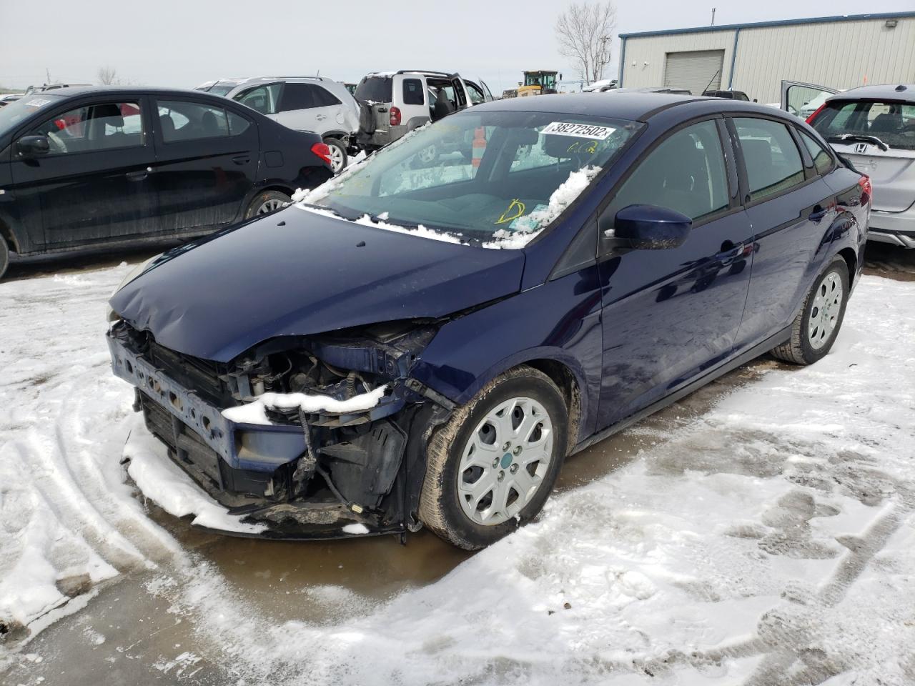 Photo 2 from auction – 2012 FORD FOCUS SE with VIN 1FAHP3F22CL157420