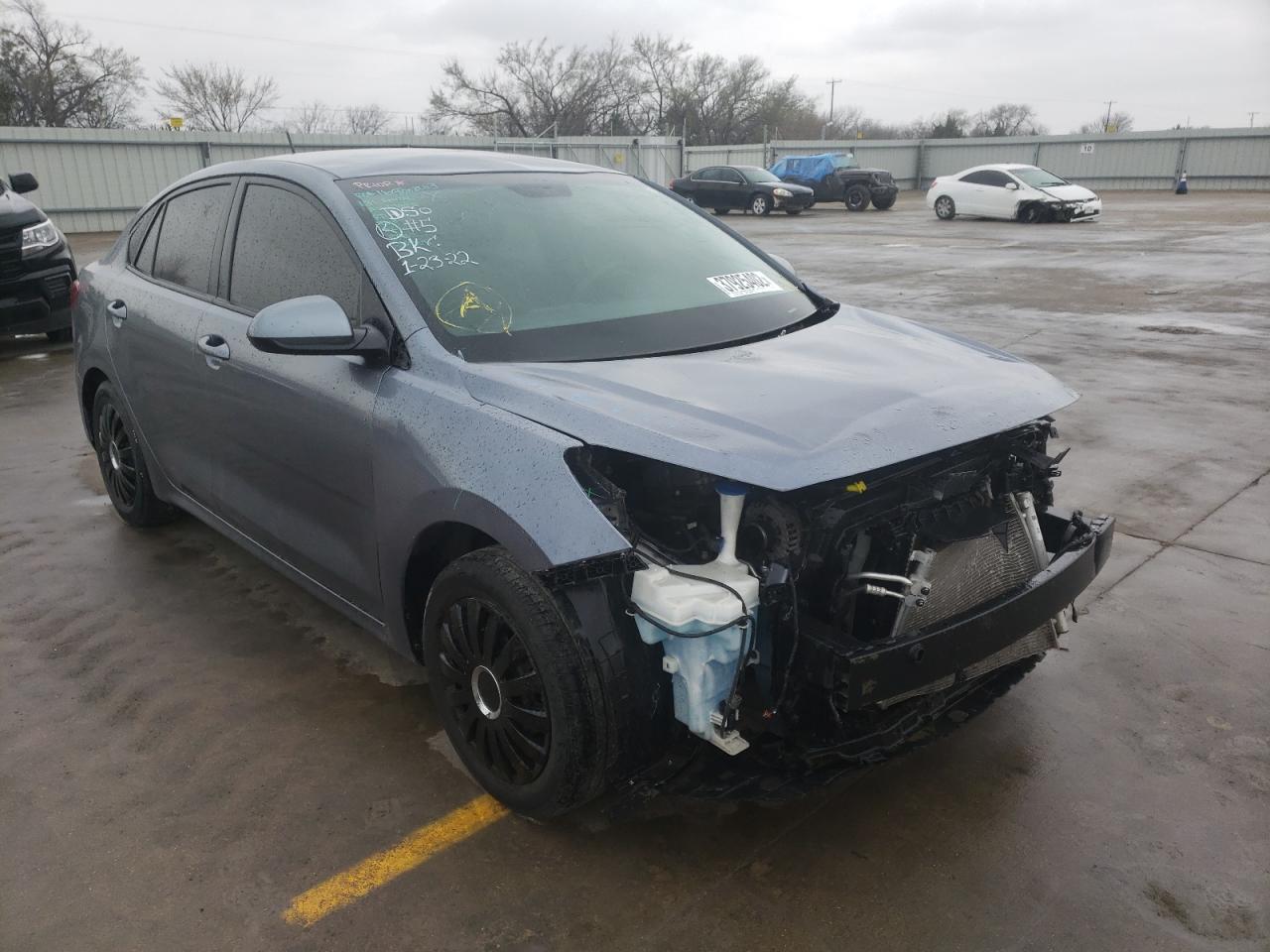 KIA RIO S 2019 with VIN 3KPA24AB2KE167184 - Photo from auction