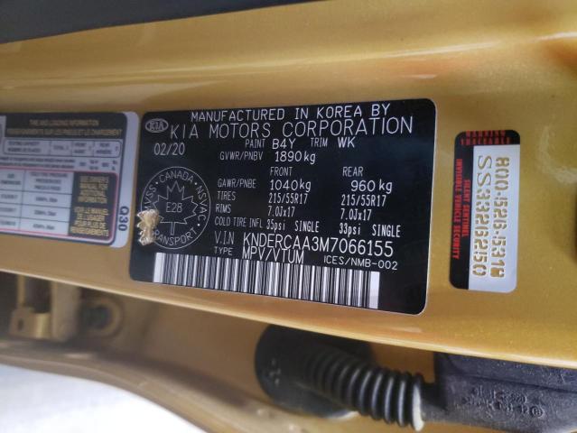 Photo 10 from auction – 2021 KIA SELTOS EX with VIN KNDERCAA3M7066155