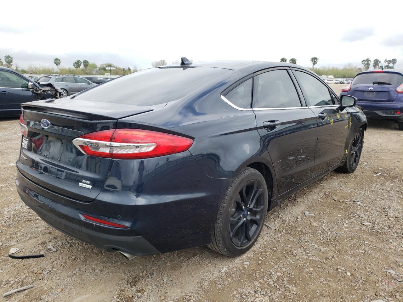 Photo 4 from auction – 2020 FORD FUSION SE with VIN 3FA6P0HDXLR250868