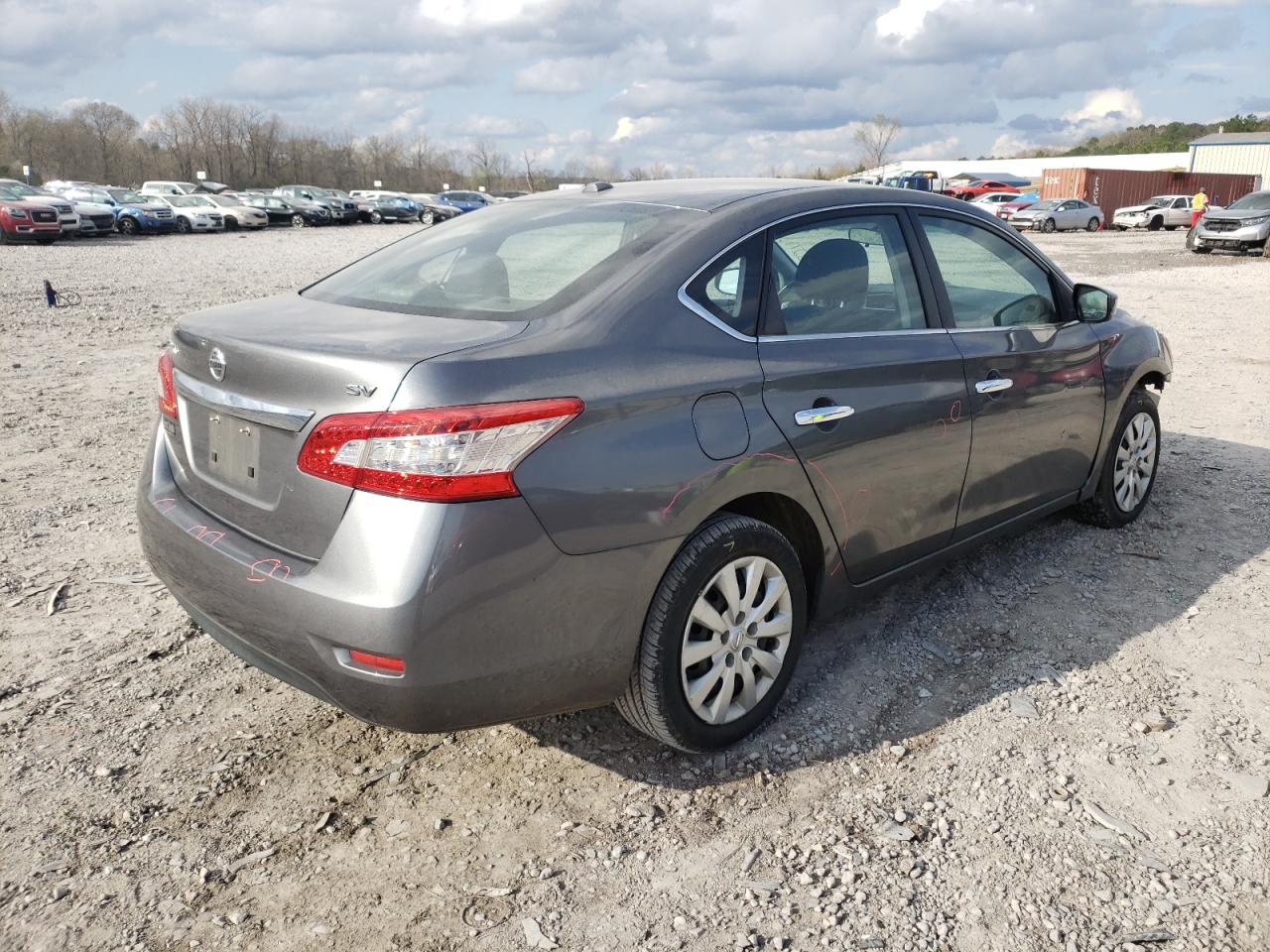 Photo 4 from auction – 2015 NISSAN SENTRA S with VIN 3N1AB7AP2FL654578