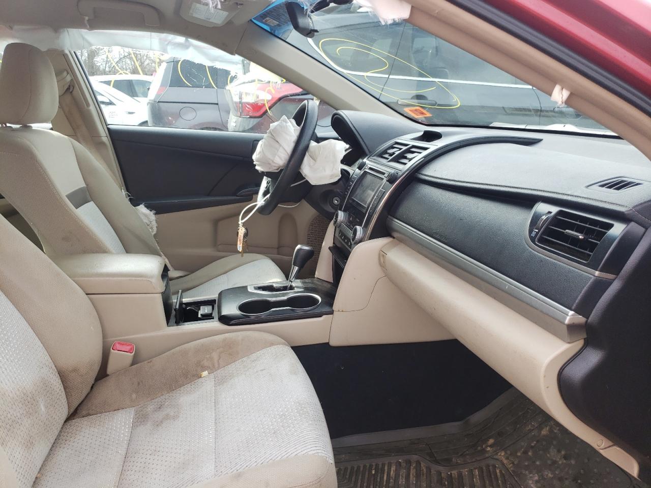 Photo 5 from auction – 2012 TOYOTA CAMRY BASE with VIN 4T4BF1FKXCR235932