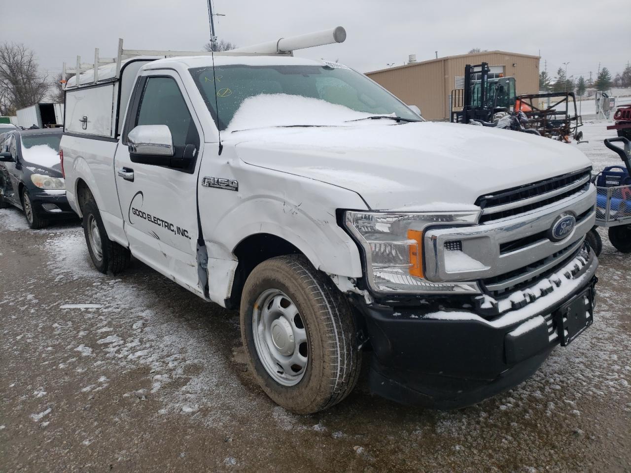 Photo 1 from auction – 2018 FORD F150 with VIN 1FTMF1CB1JKE58350