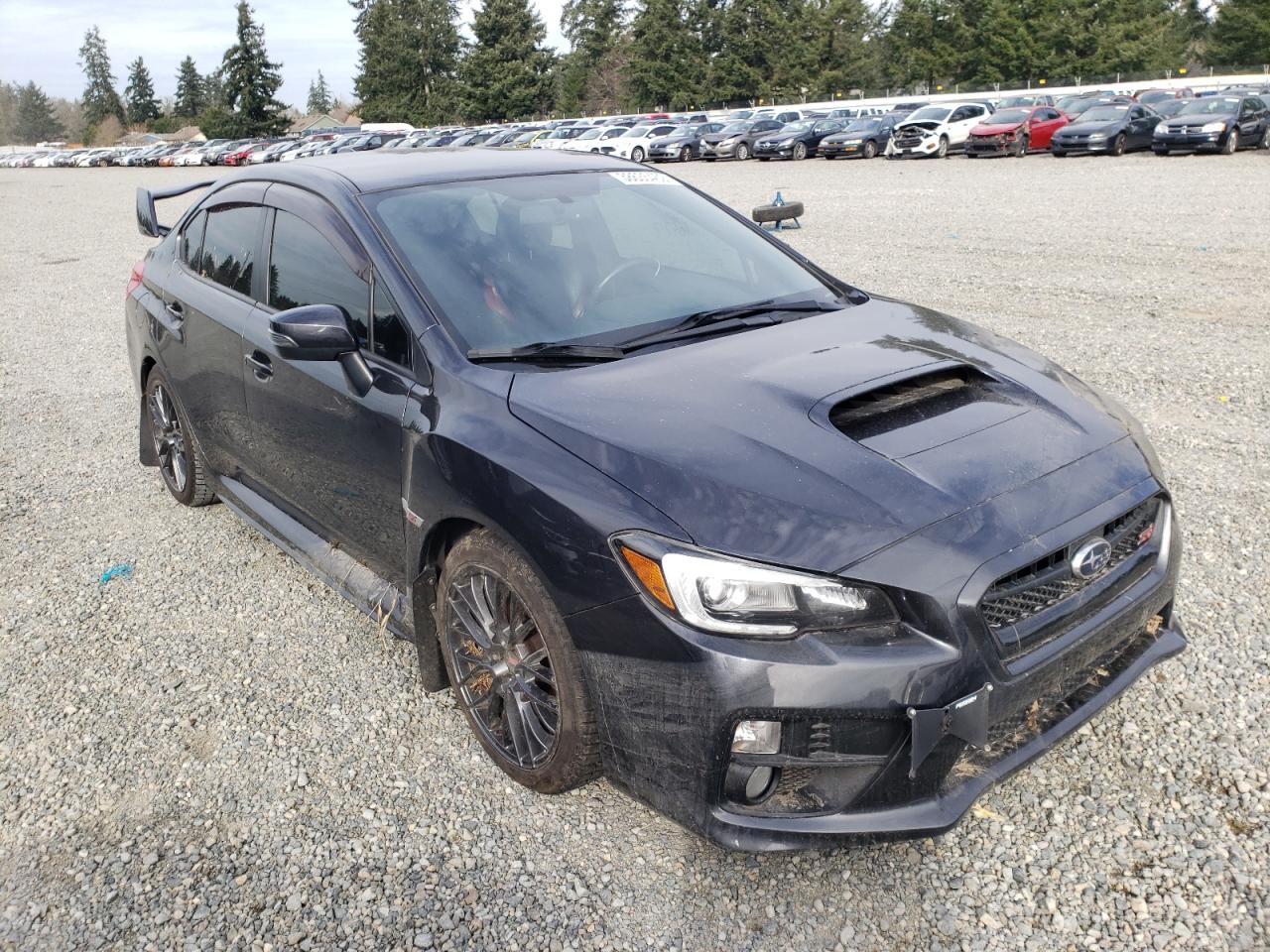 SUBARU WRX STI 2015 with VIN JF1VA2L68F9827186 - Photo from auction