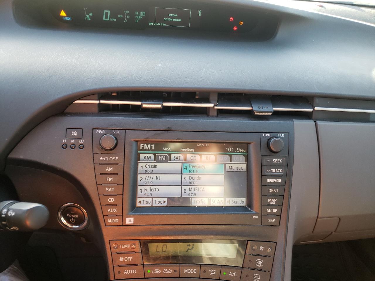 Photo 9 from auction – 2010 TOYOTA PRIUS with VIN JTDKN3DU8A0123006