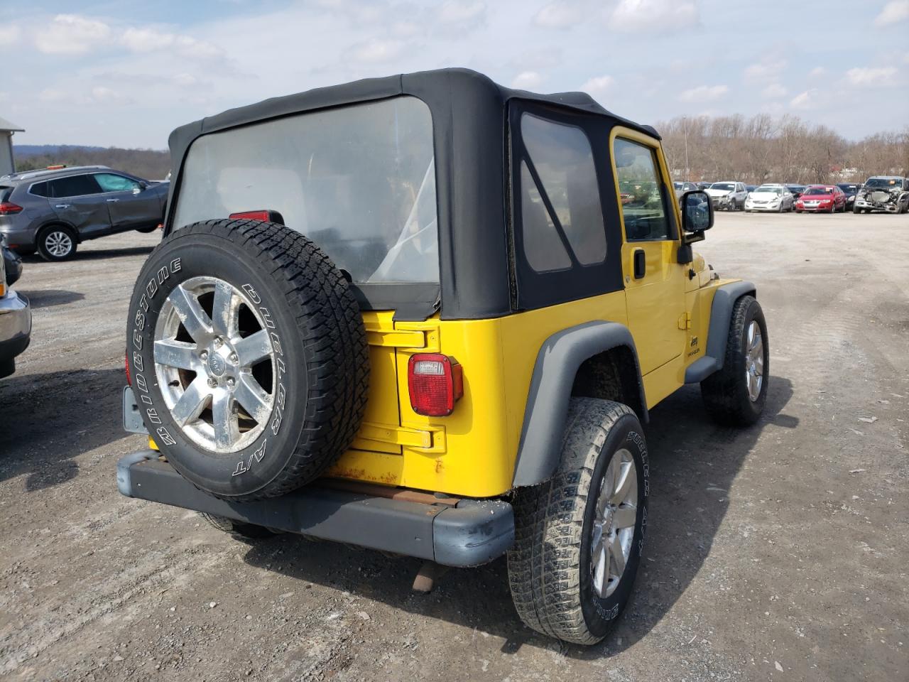 Photo 4 from auction – 2003 JEEP WRANGLER / with VIN 1J4FA29143P370663