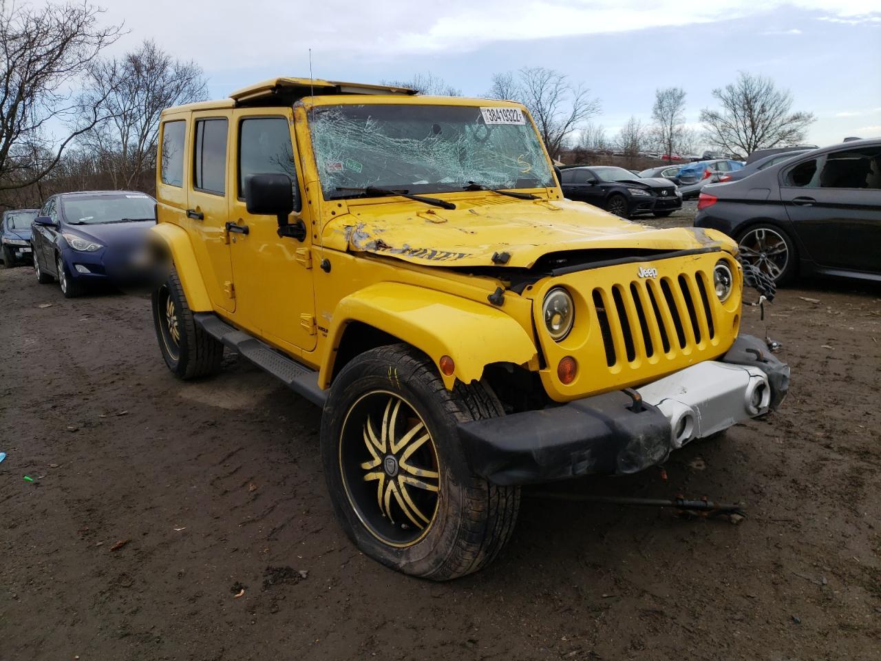 JEEP WRANGLER U 2011 with VIN 1J4HA5H15BL529305 - Photo from auction