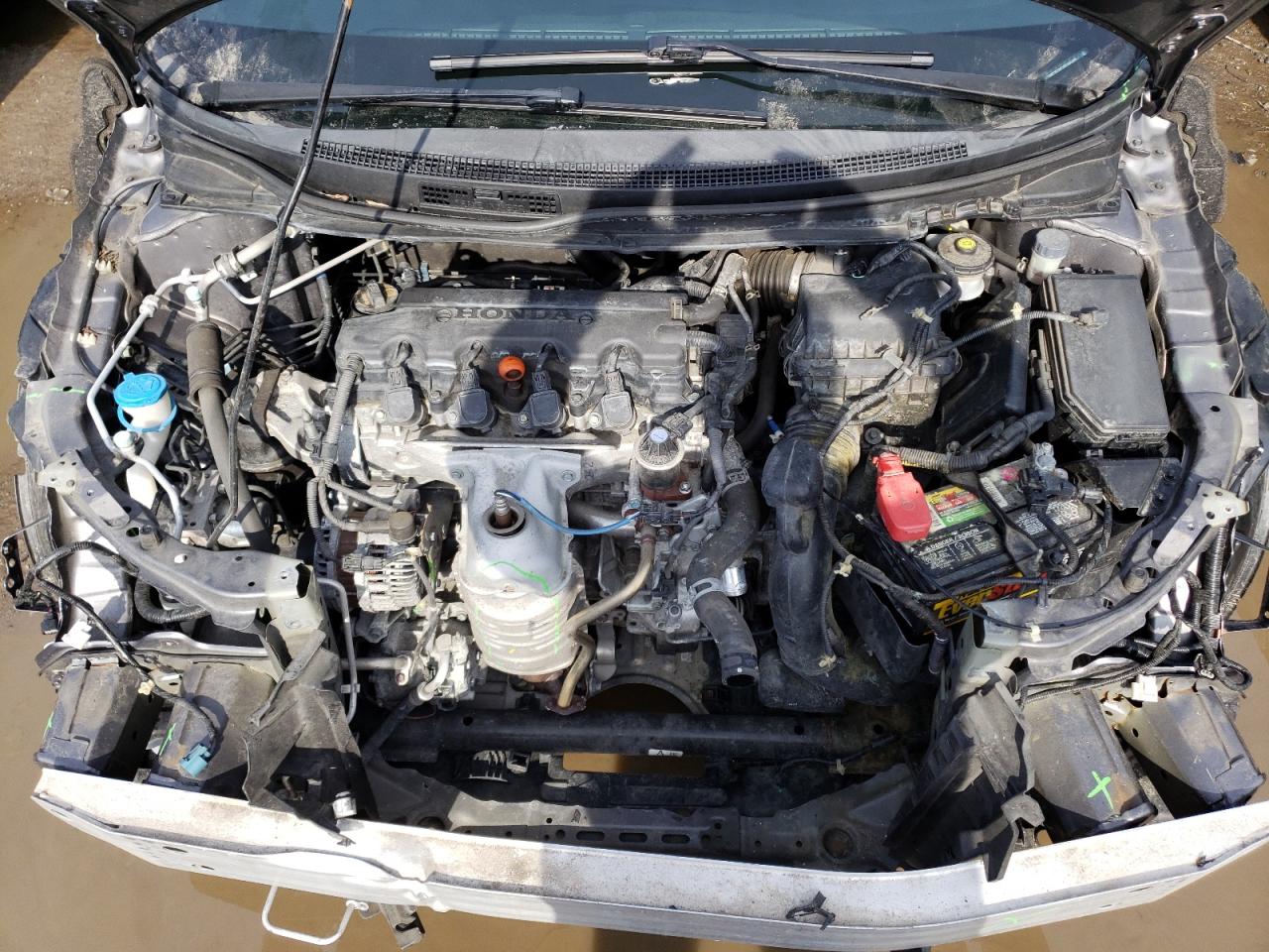 Photo 7 from auction – 2014 HONDA CIVIC LX with VIN 19XFB2E51EE045385
