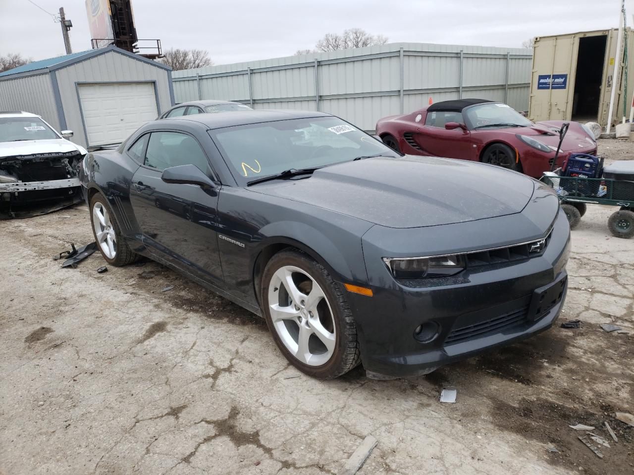 CHEVROLET CAMARO LT 2015 with VIN 2G1FD1E38F9221134 - Photo from auction