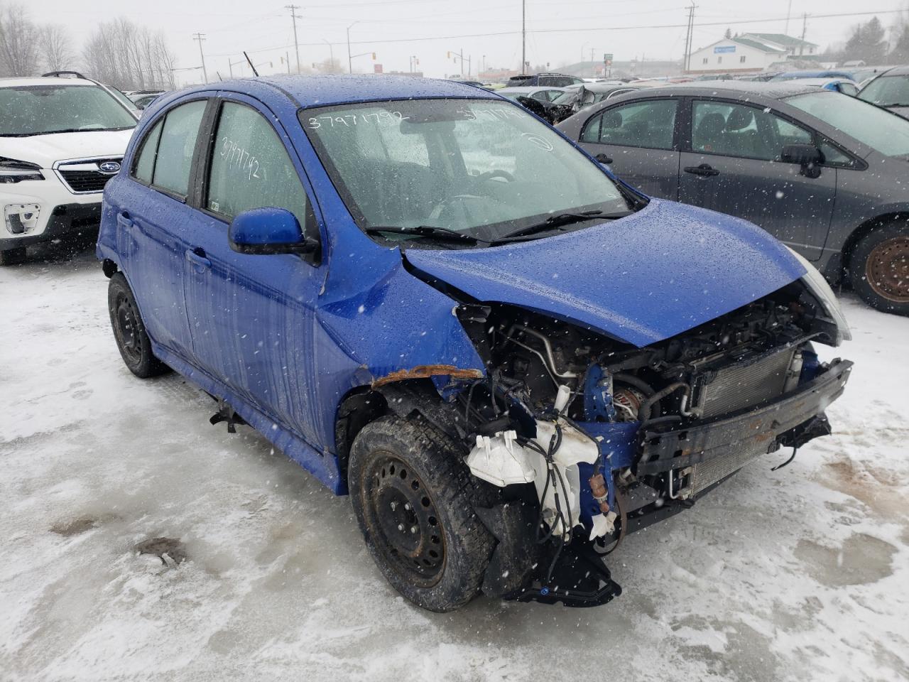NISSAN MICRA 2017 with VIN 3N1CK3CP4HL244317 - Photo from auction