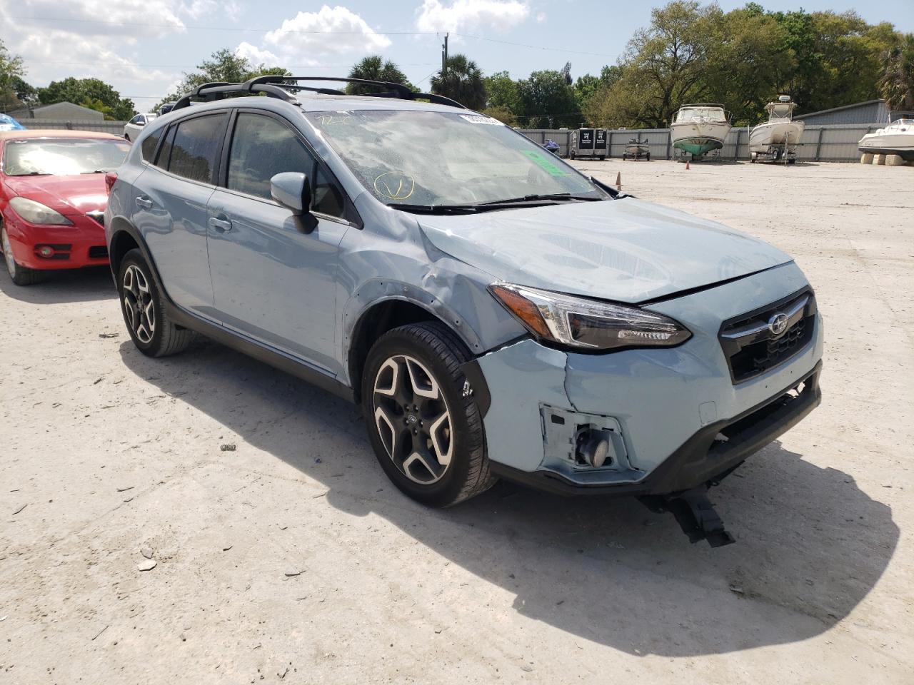 SUBARU CROSSTREK 2019 with VIN JF2GTANC2KH215268 - Photo from auction