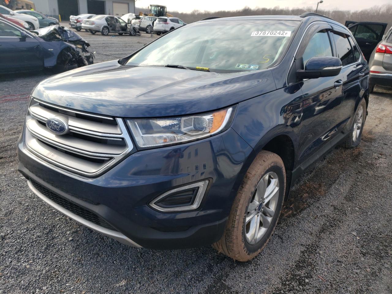 Photo 2 from auction – 2017 FORD EDGE SEL with VIN 2FMPK4J99HBC01155