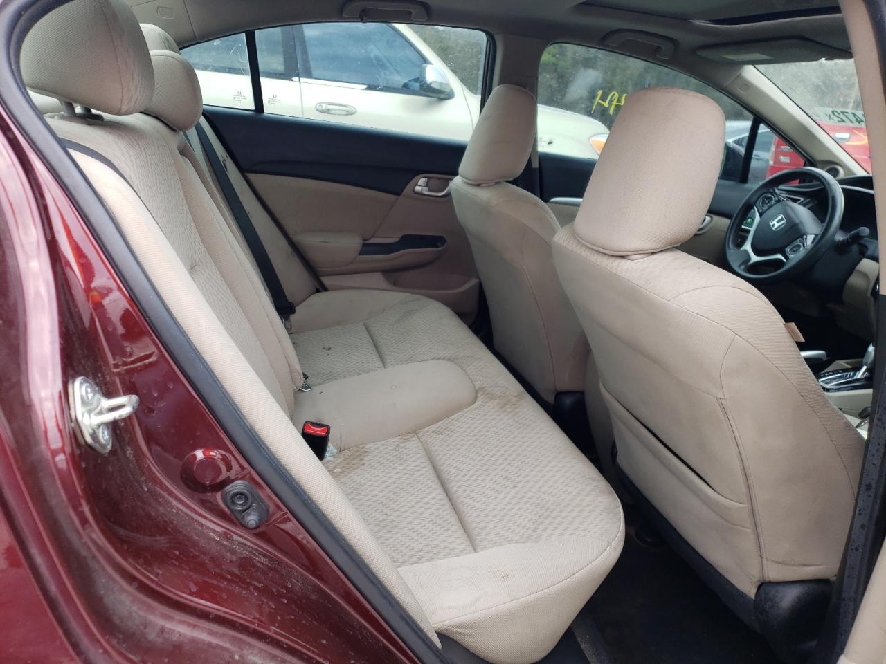 Photo 6 from auction – 2015 HONDA CIVIC EX with VIN 19XFB2F88FE043871