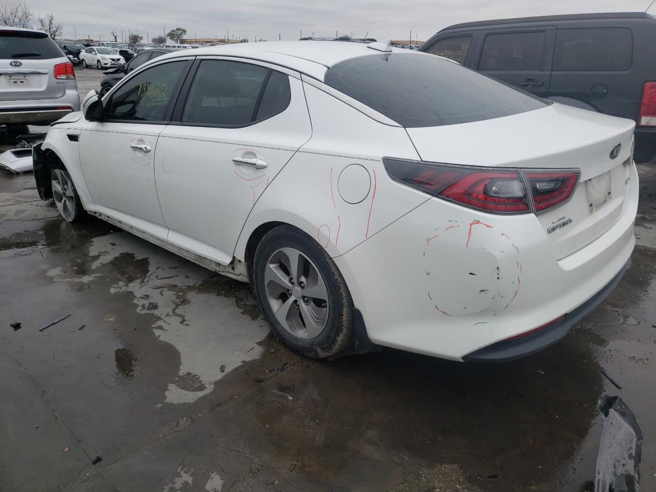 Photo 3 from auction – 2016 KIA OPTIMA HYB with VIN KNAGM4AD3G5093456